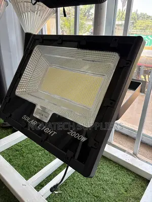 Premium ALLTOP 2000W Outdoor Solar Flood Light Inbuilt Battery