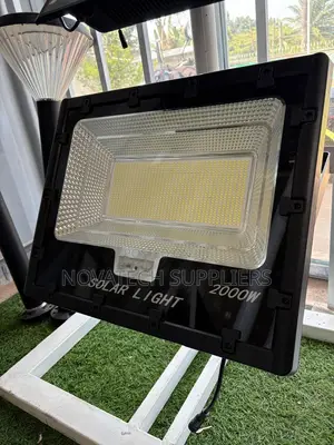Premium ALLTOP 2000W Outdoor Solar Flood Light Inbuilt Battery