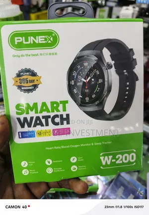 Punex W-200 Is a Budget-Friendly Round Smart Watch