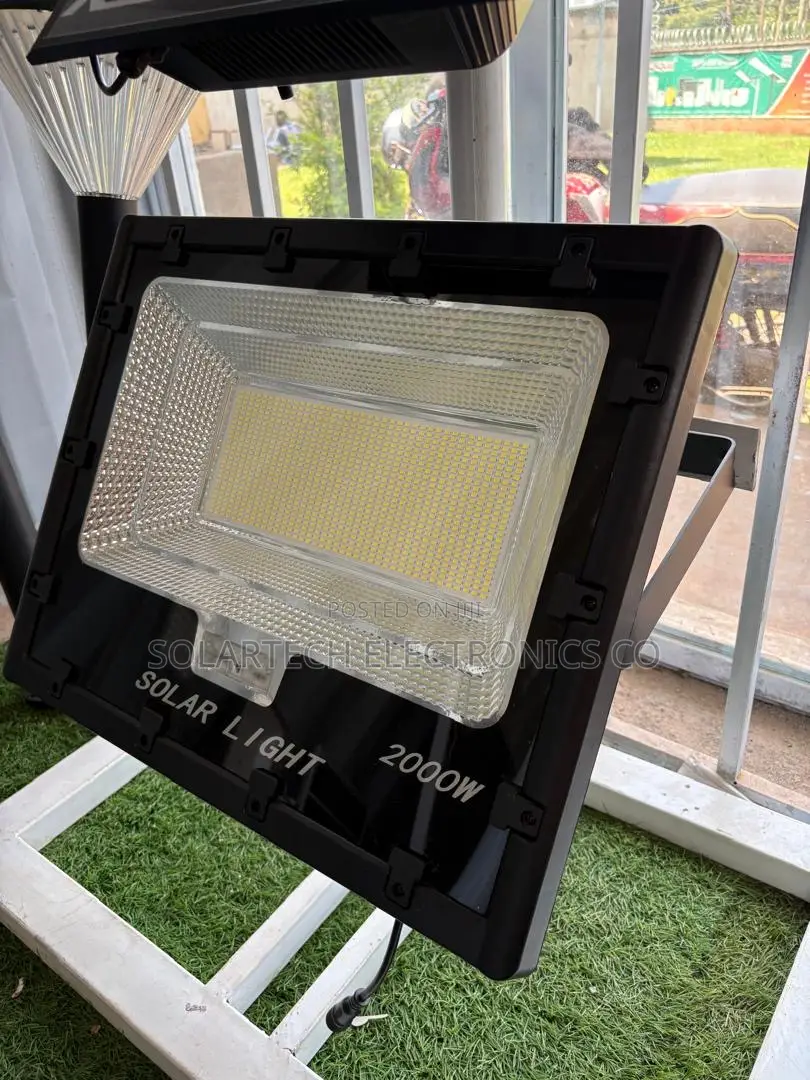ALLTOP 2000W Solar LED Flood Light – 3 Years Warranty
