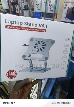 Laptop Stand V6.1, an Adjustable Aluminum Desktop Riser