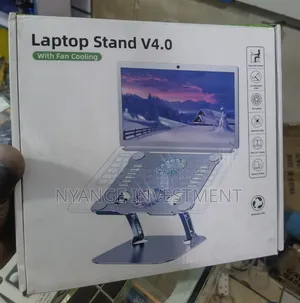 Laptop Stand V4.0 With Fan Cooling .