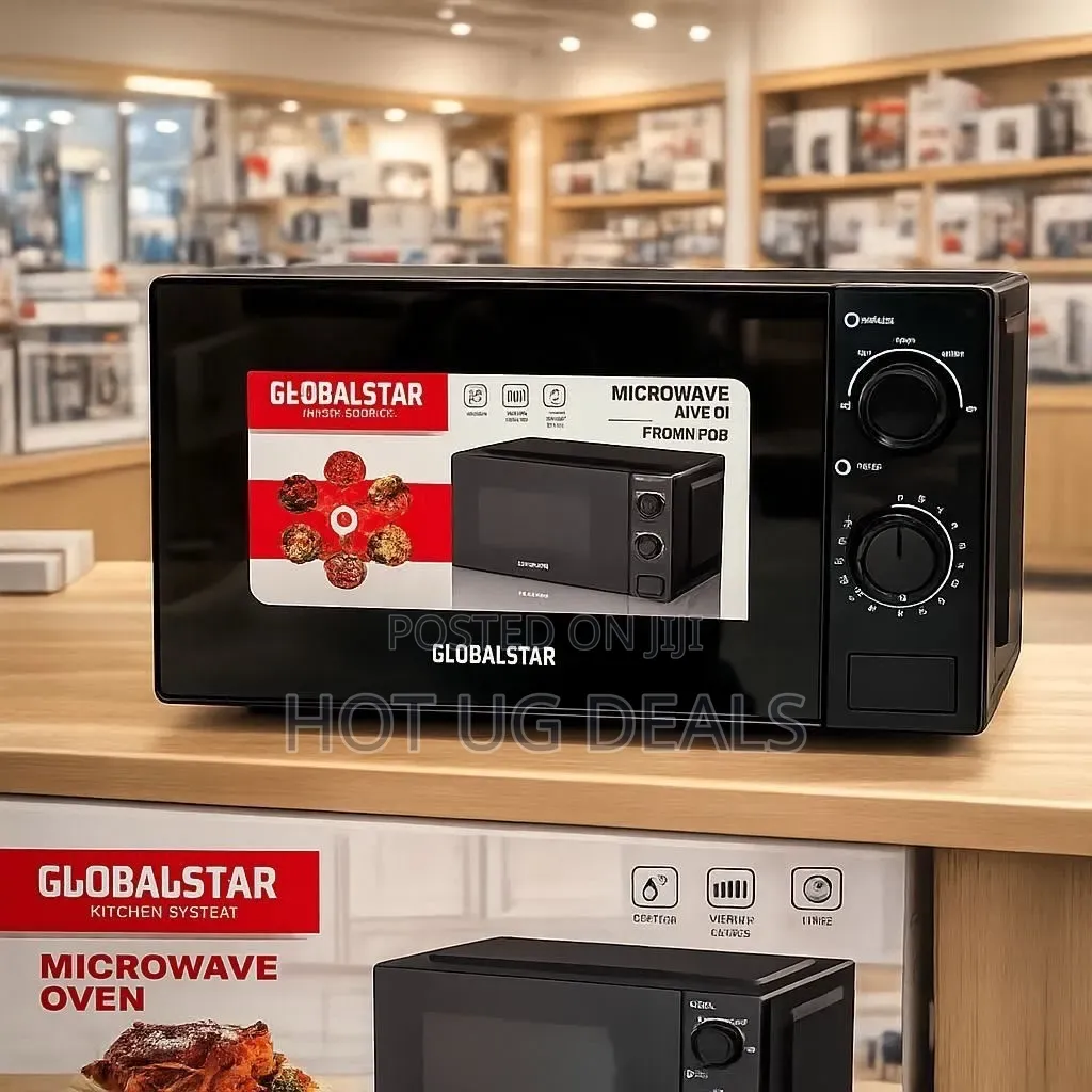 Globalstar 20L Countertop Manual Microwave Oven