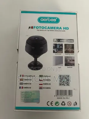 Magnetic Wireless HD Security Camera Featuring Wi-Fi Connectivity