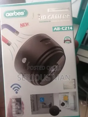 Magnetic Wireless HD Security Camera Featuring Wi-Fi Connectivity