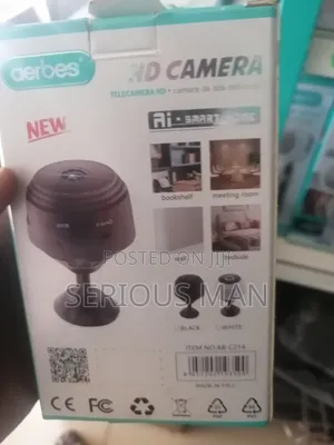 Magnetic Wireless HD Security Camera Featuring Wi-Fi Connectivity