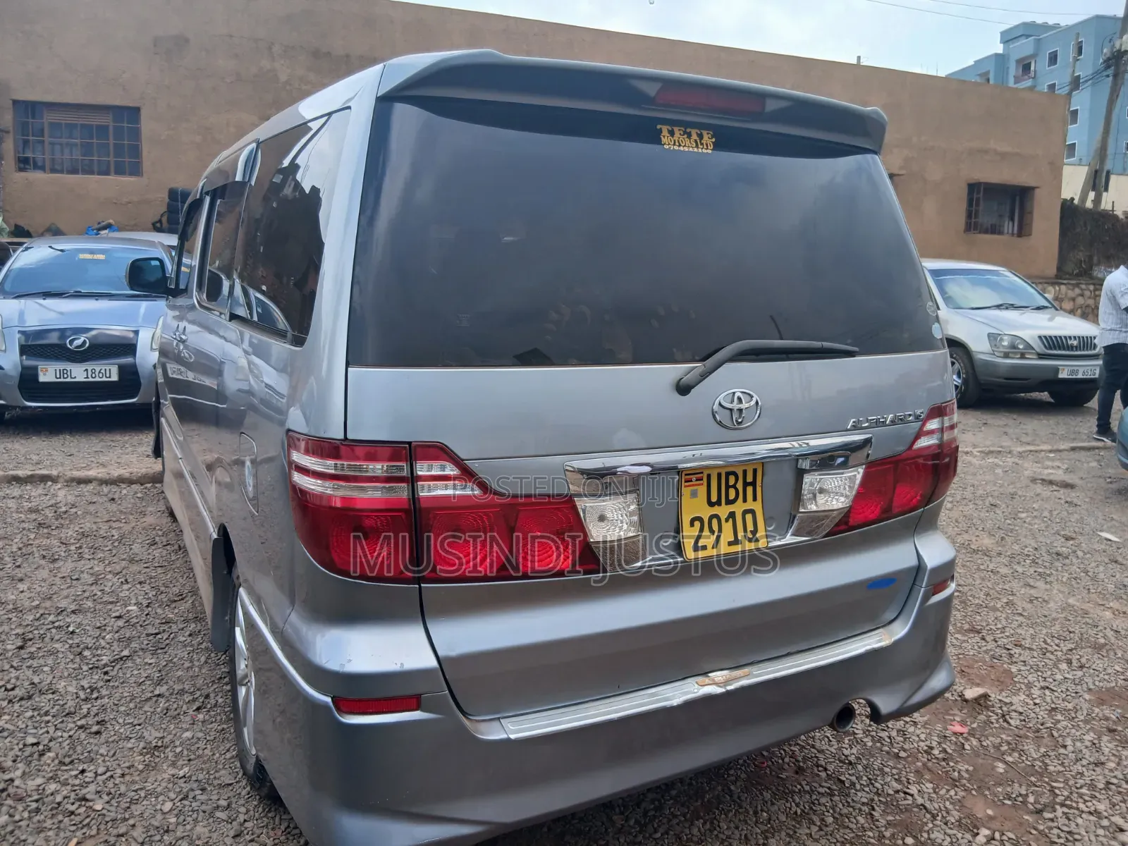 Toyota Alphard 2006 Gray