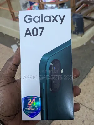 New Samsung Galaxy A07 256 GB Gold
