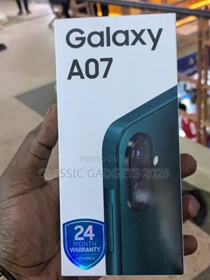 New Samsung Galaxy A07 256 GB Gold