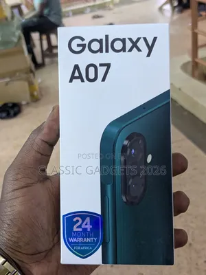New Samsung Galaxy A07 256 GB Gold
