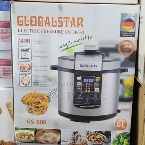 Global Star Electric Pressure Cooker 6l