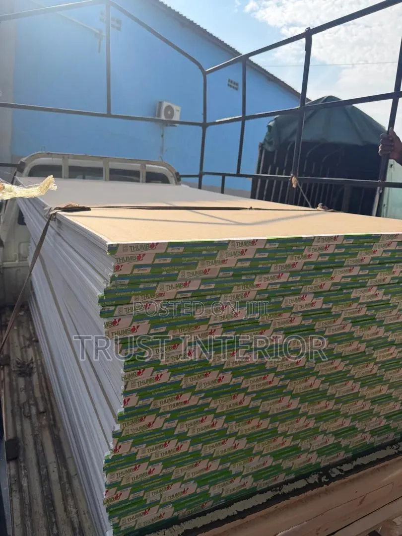 Gypsum Ceiling Materials Available 321
