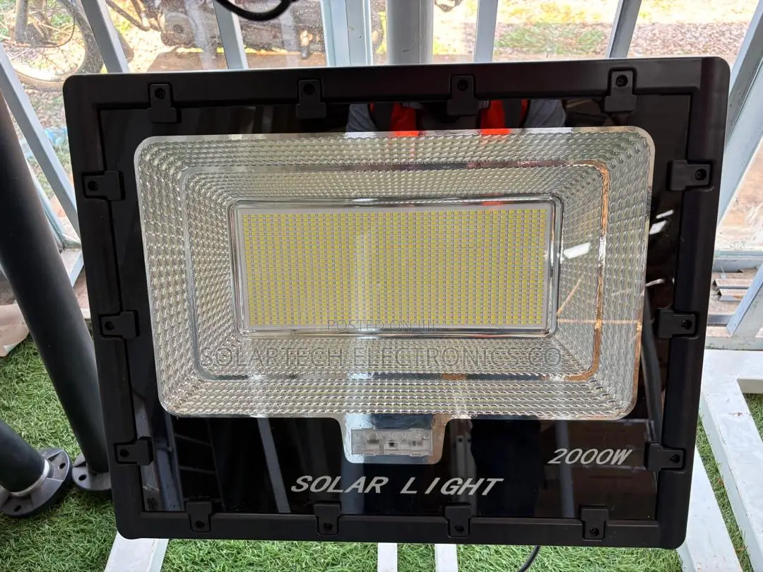 Premium ALLTOP 2000W Outdoor Solar Flood Light Pole and Wall Mounted
