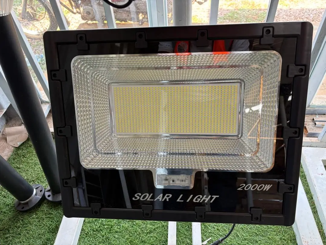 Premium ALLTOP 2000W Outdoor Solar Flood Light Pole and Wall Mounted