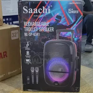 Saachi Rechargeable Trolley Speaker Nl-Sp-6341
