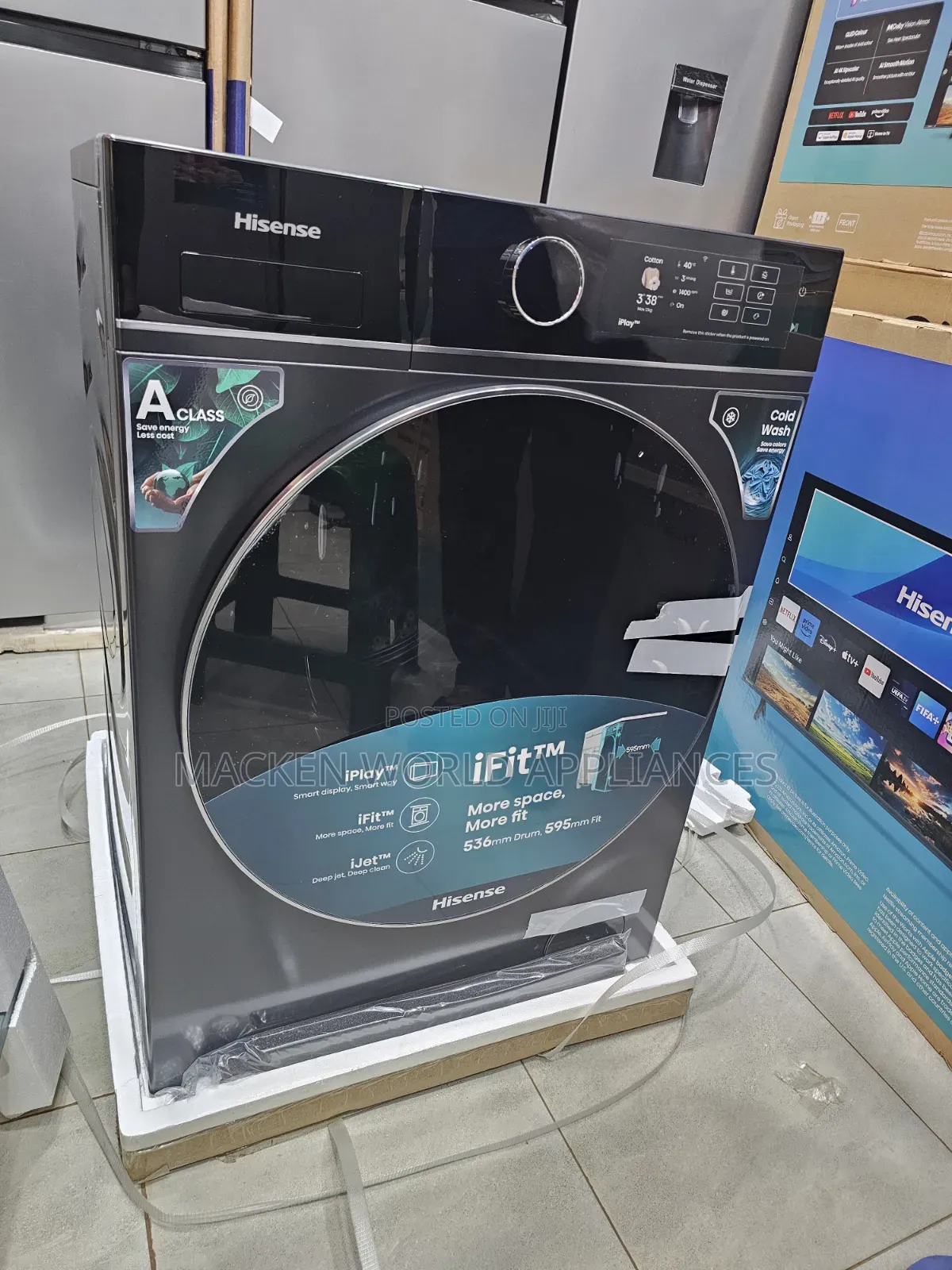 Hisense 12kg Washer and Dryer Front Loading Fully Automatic