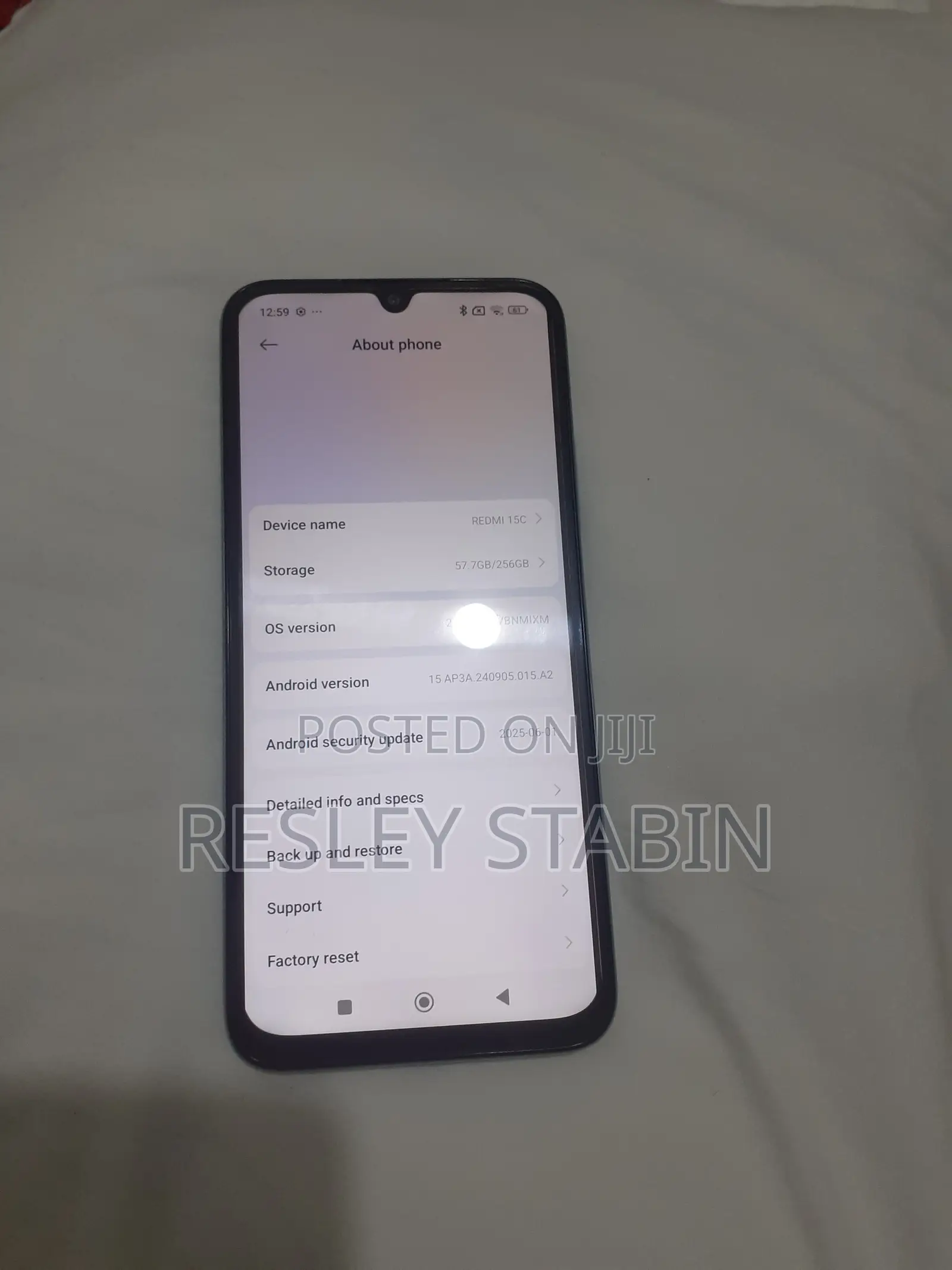 Xiaomi Redmi 15C 4G 256 GB Graphite