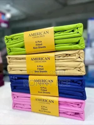 6pc Fited Bedsheets