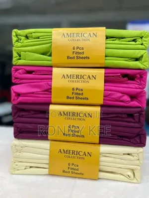 6pc Fited Bedsheets