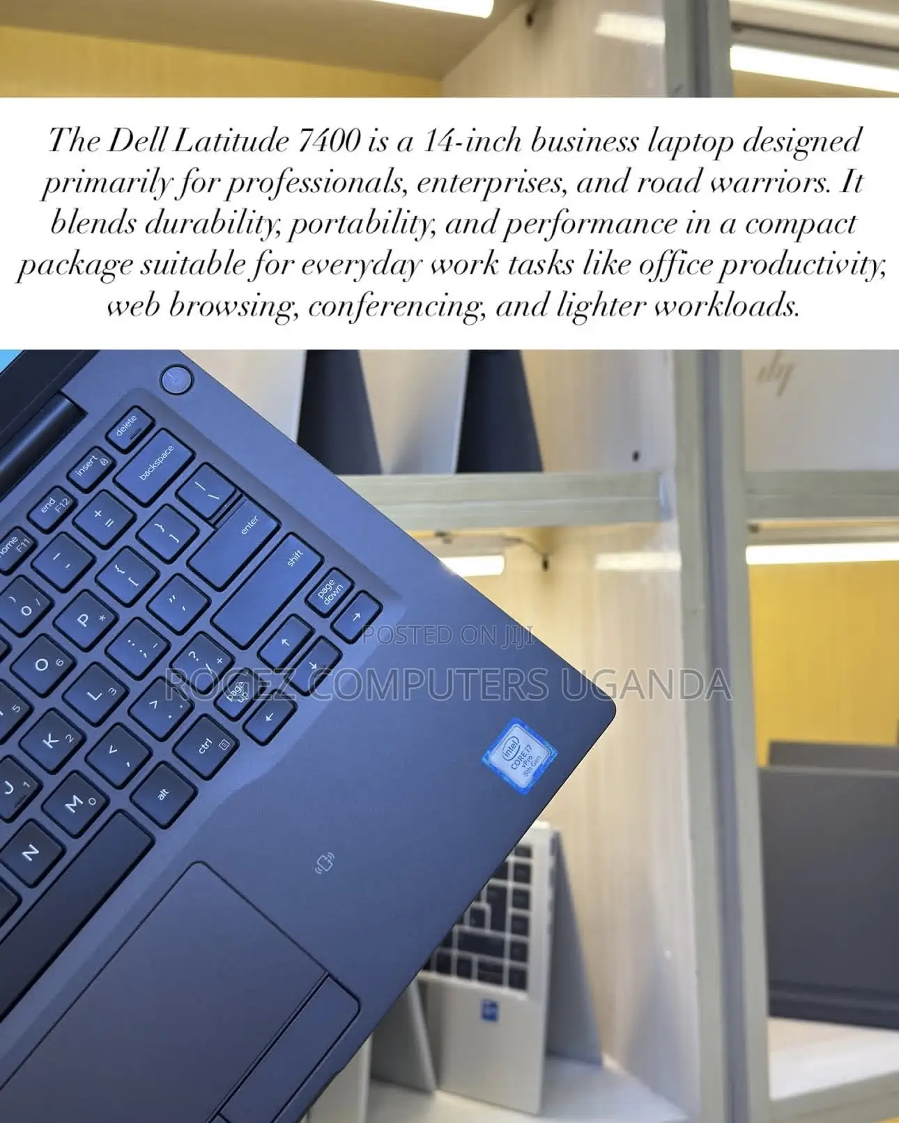 New Laptop Dell Latitude 7400 8GB Intel Core i7 SSD 256GB