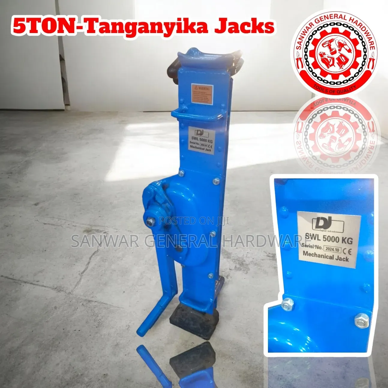 Tanganyika Jacks (5ton)
