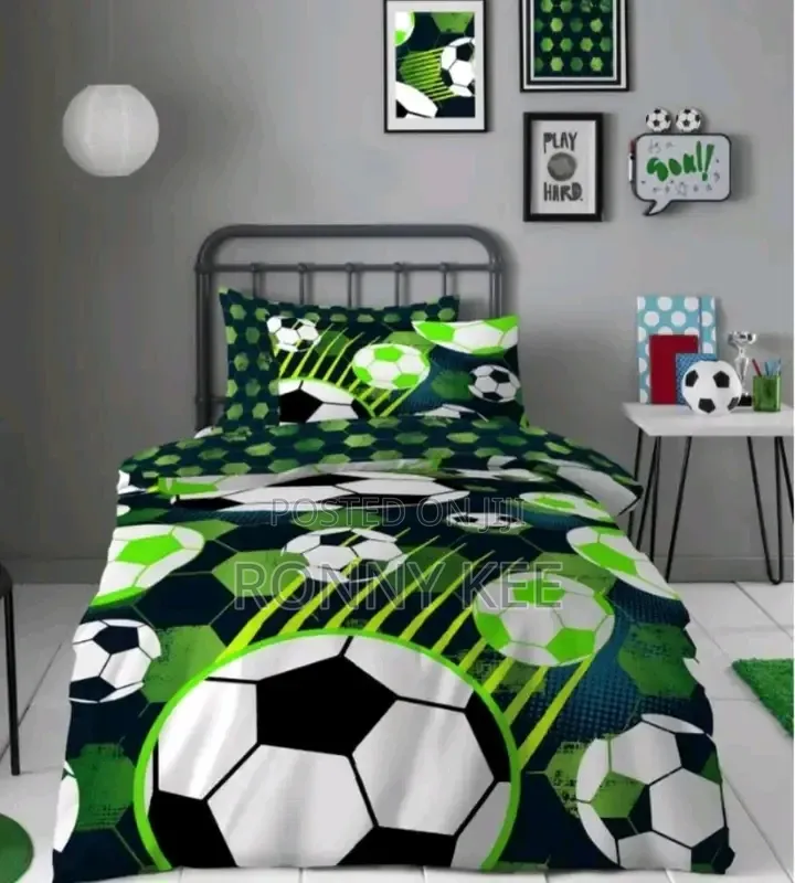 Kids Football Cartoon Duvets