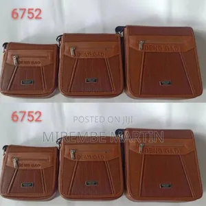 3 Piece Hand Shoulder Bags Side Crossbody Bags- Brown