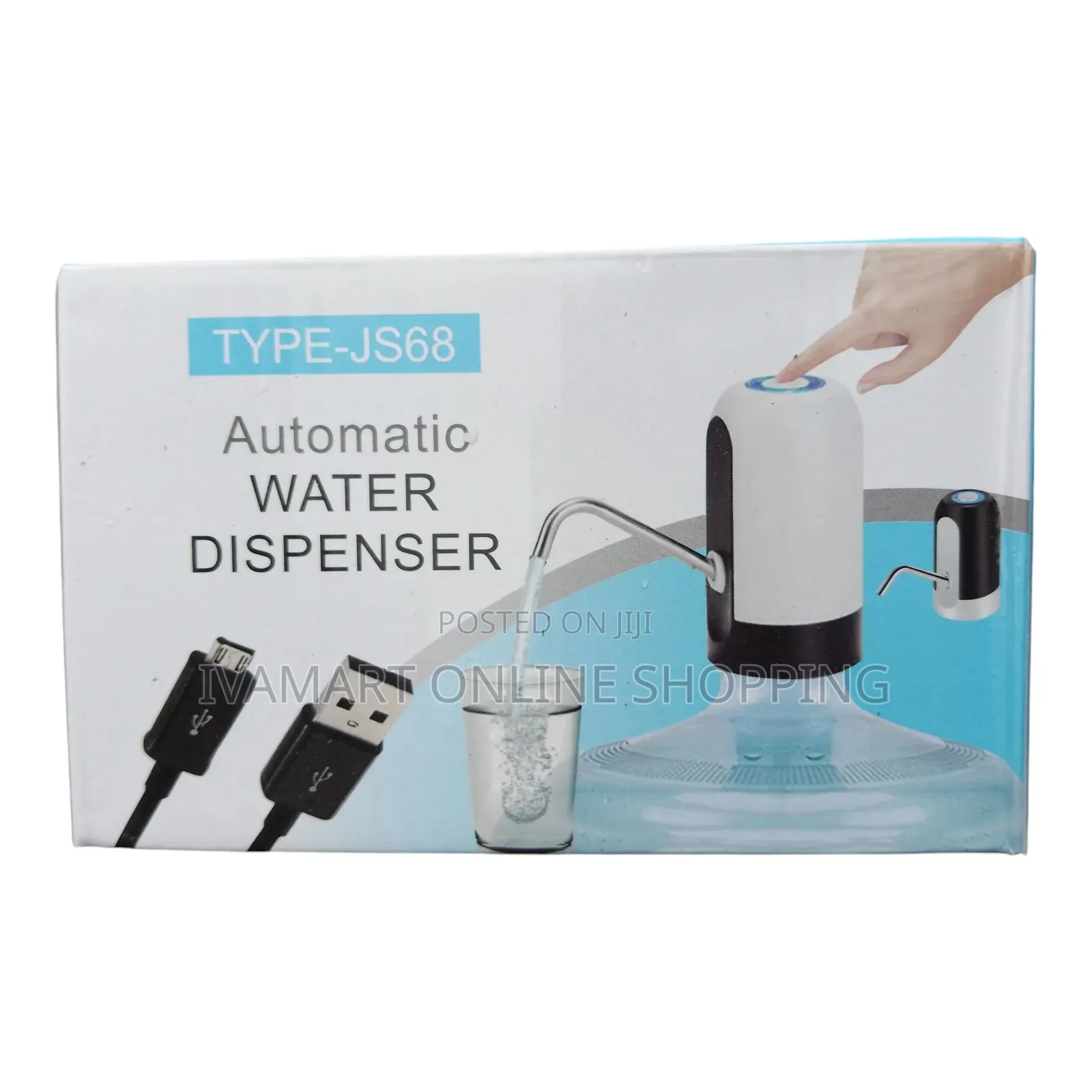 Automatic Water Bottle Dispenser - USB Rechargeable