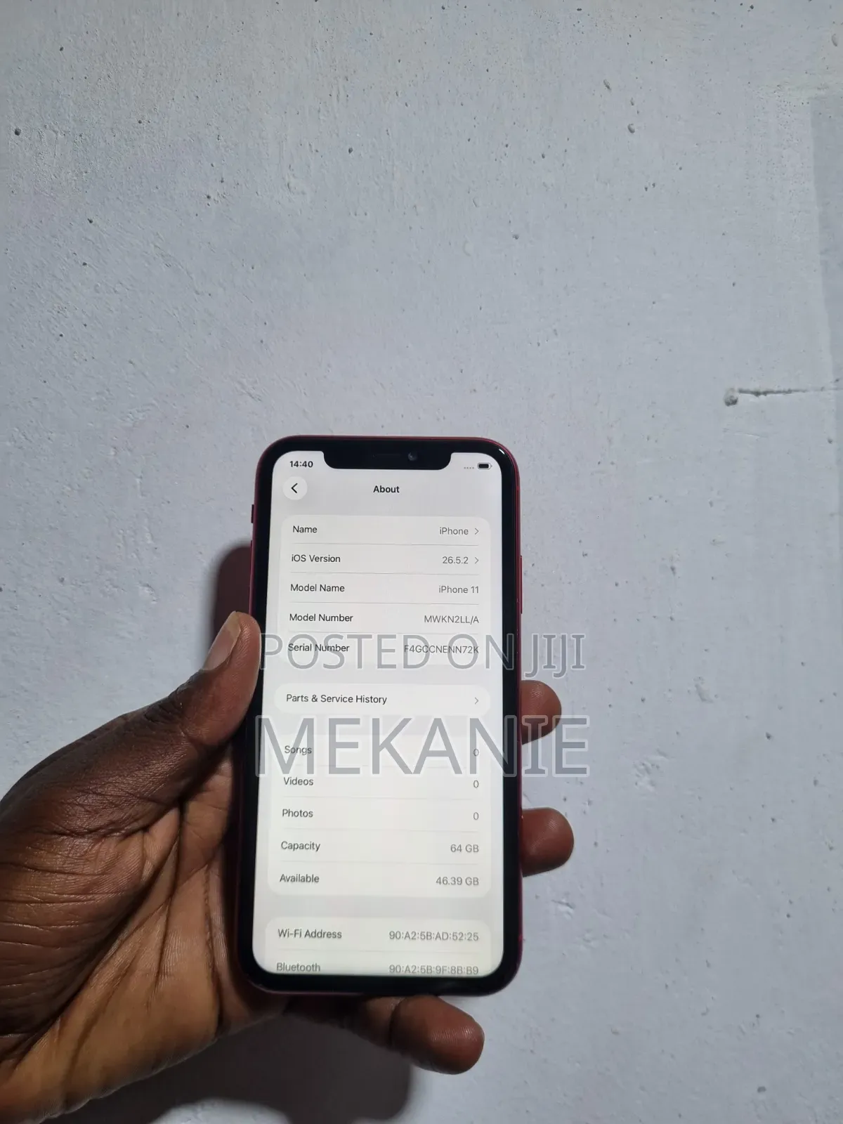 Apple iPhone 11 64 GB Red