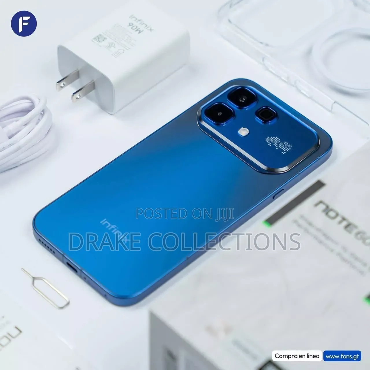 New Infinix Note 60 Pro 256 GB Blue