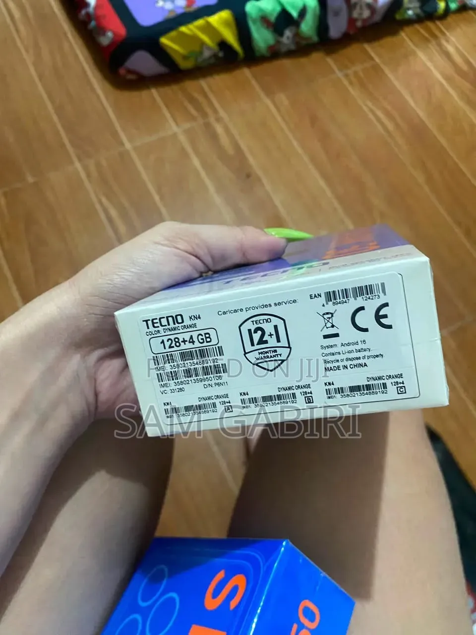New Tecno Spark 50 128 GB Silver