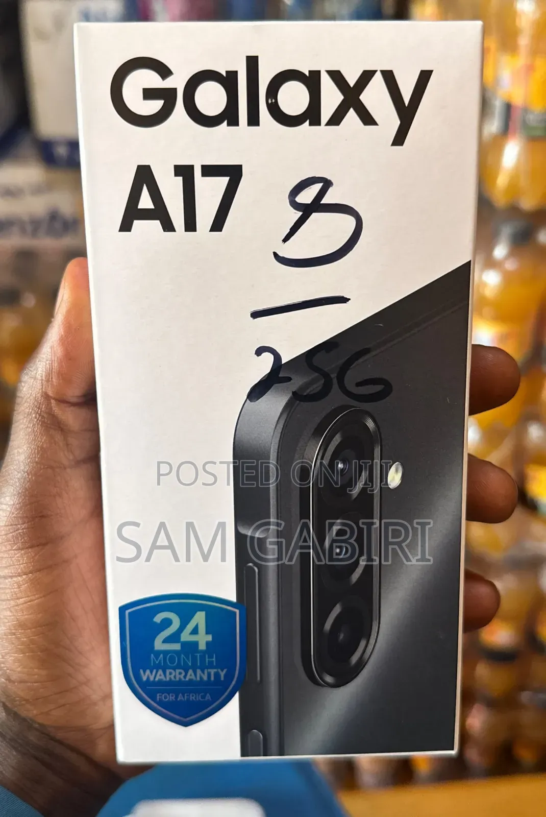 New Samsung Galaxy A17 5G 256 GB Black
