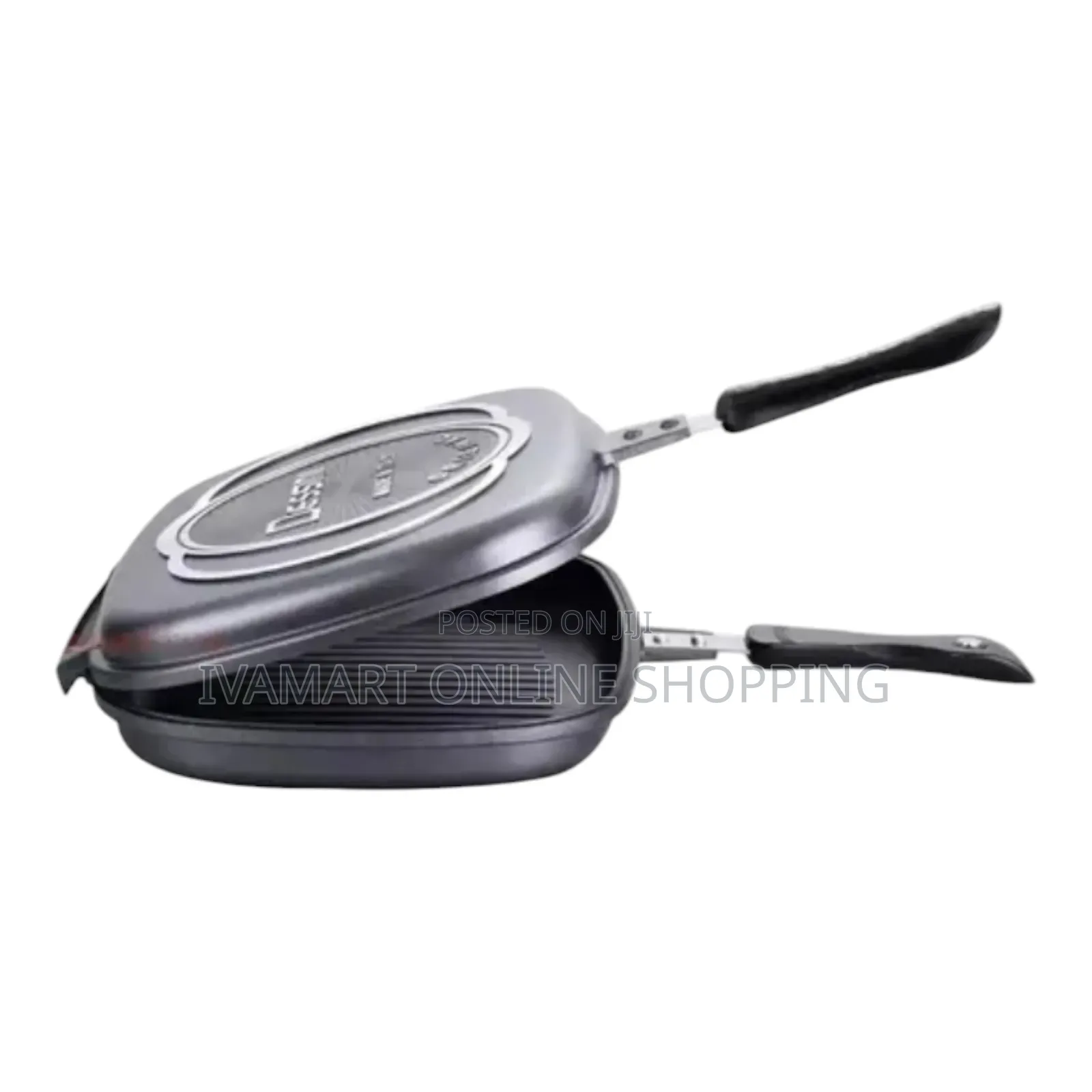 Dessini Double-Sided Grill Pan (40 Cm)– Made in Italy