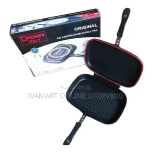 Dessini Double-Sided Grill Pan (40 Cm)– Made in Italy