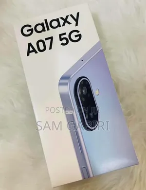 New Samsung Galaxy A07 5G 128 GB Black