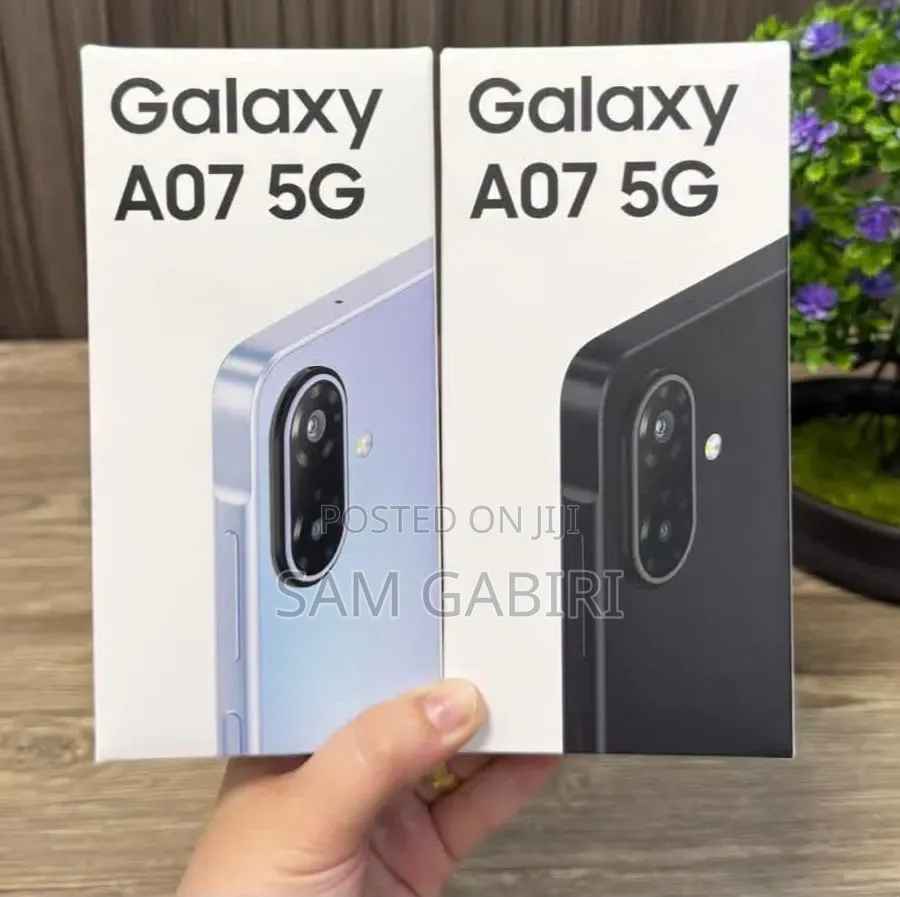New Samsung Galaxy A07 5G 128 GB Black