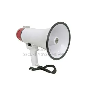 Handheld Megaphone With External Microphone, Siren, USB Record