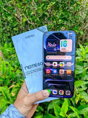 New Infinix Note 60 Pro 256 GB Black