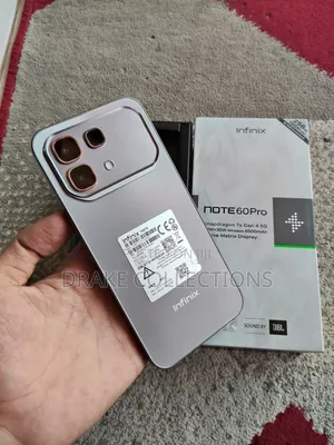 New Infinix Note 60 Pro 256 GB Gray