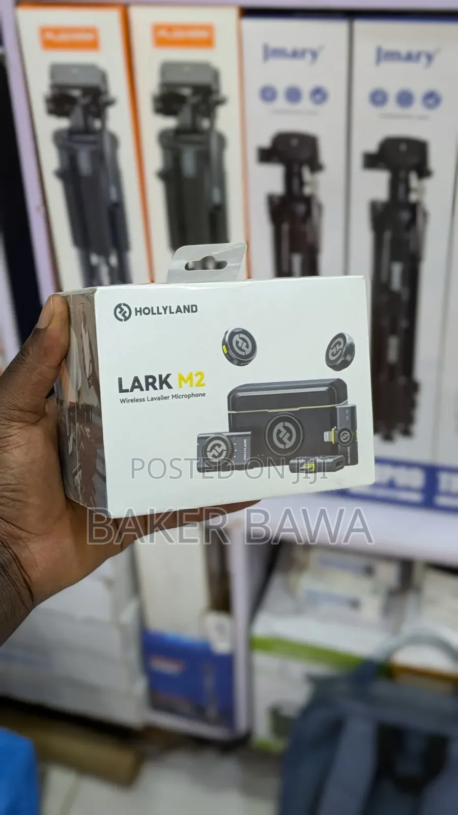Hollyland Lark M2 Wireless Lavalier Microphone System.