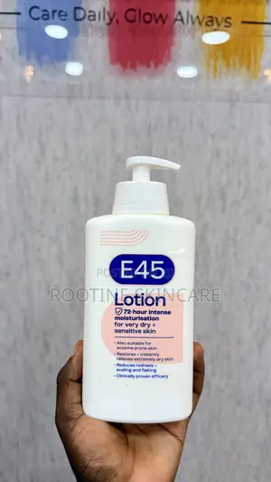 E45 Moisturising Lotion for Eczema Prone, Dry and Sensitive Skin 500ml