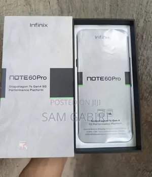 New Infinix Note 60 Pro 256 GB Blue