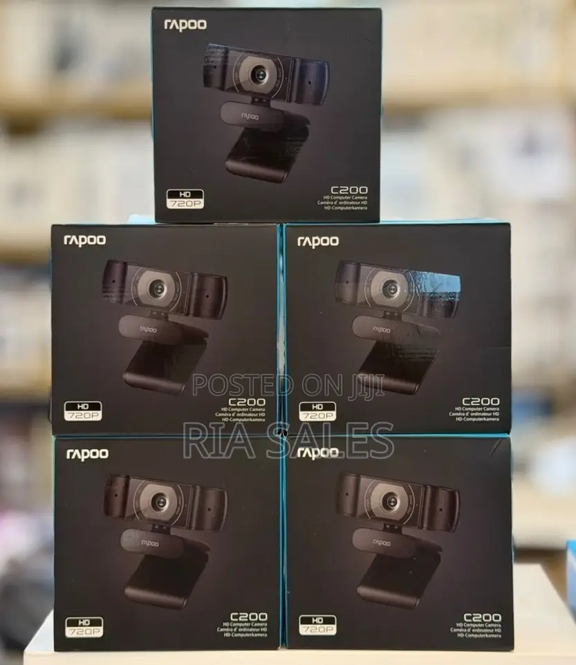 Rapoo C200 720p HD USB Webcam Microphone