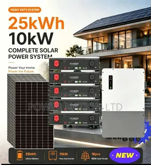 25kwh 10kva Dyness Hybrid Complete Solar System