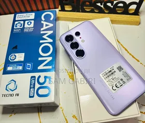 New Tecno Camon 50 Ultra 512 GB Purple