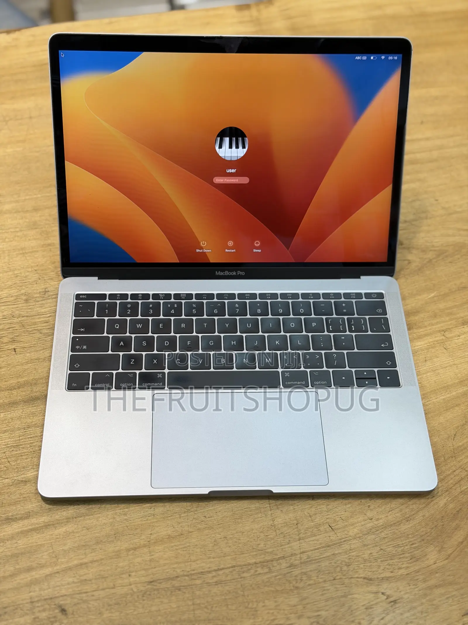 Laptop Apple MacBook Pro 2017 8GB Intel Core i5 SSD 256GB