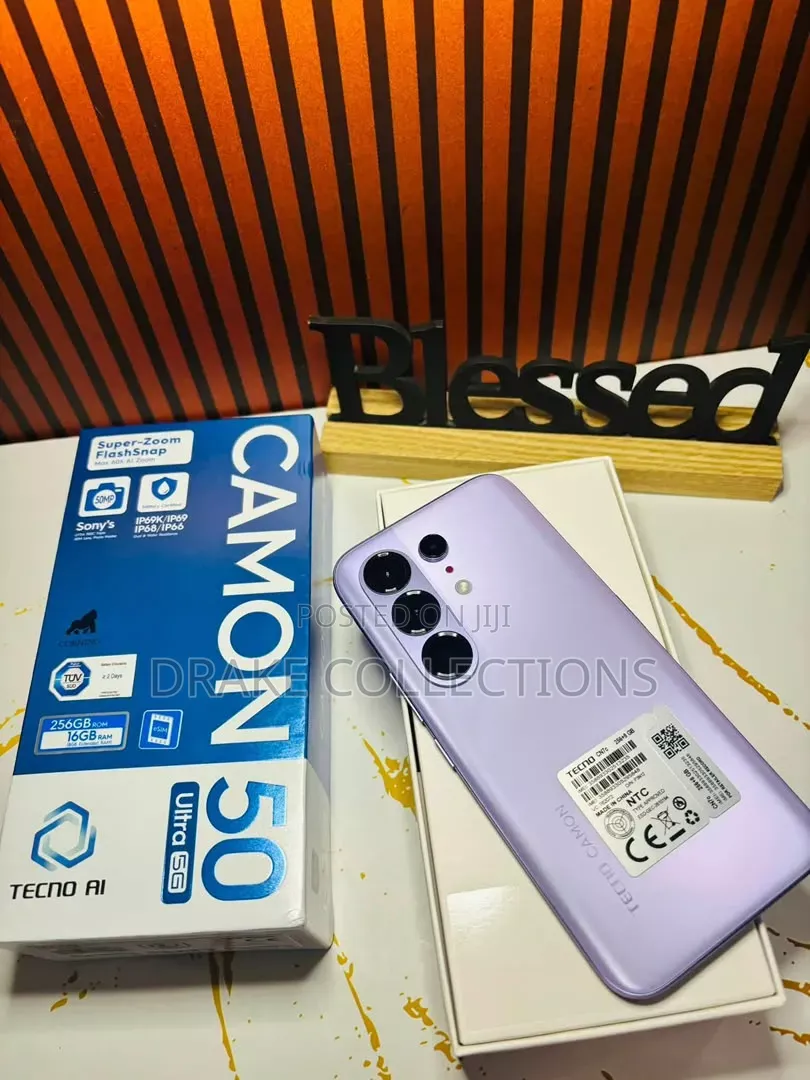 New Tecno Camon 50 Ultra 512 GB Purple