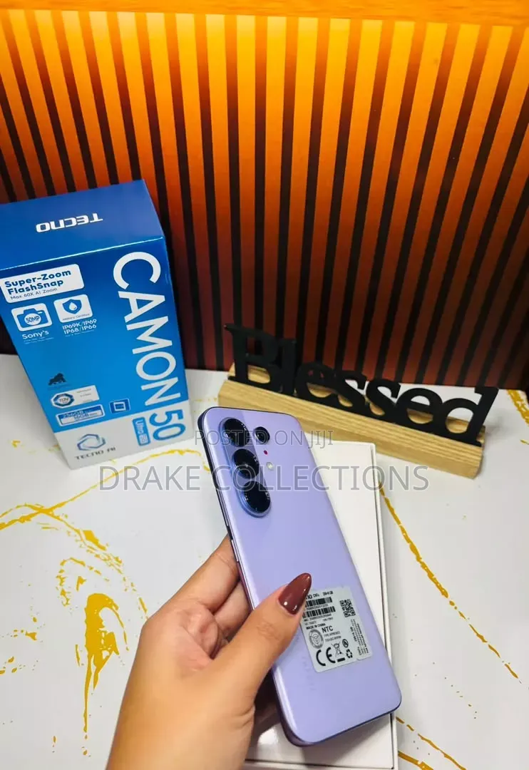New Tecno Camon 50 Ultra 512 GB Purple