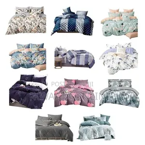 4Pc Duvets, Quilt Cover Set-(1 Duvet, 1 Sheet 2 Pillow Covers)