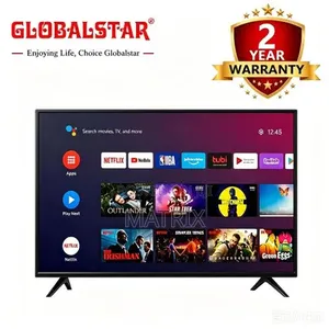 GlobalStar 32 inches QLED TV Frameless Smart TV Netflix Bluetooth Youtube